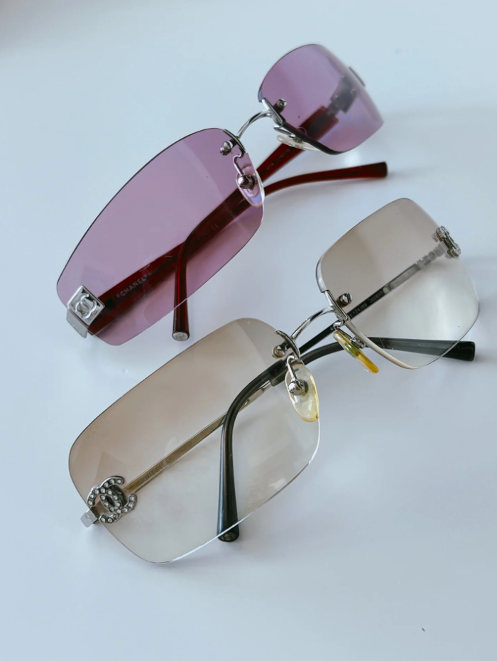 Vintage Gold Chanel Sunglasses (SOLD)