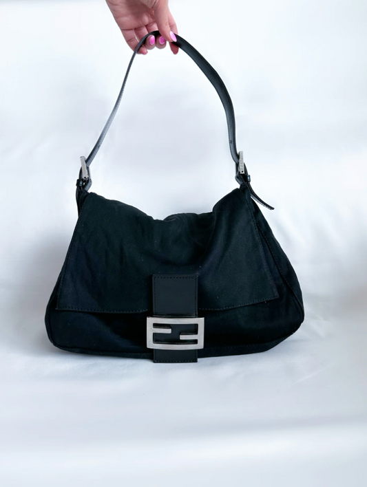 Black Fendi Mamma Baguette (SOLD)