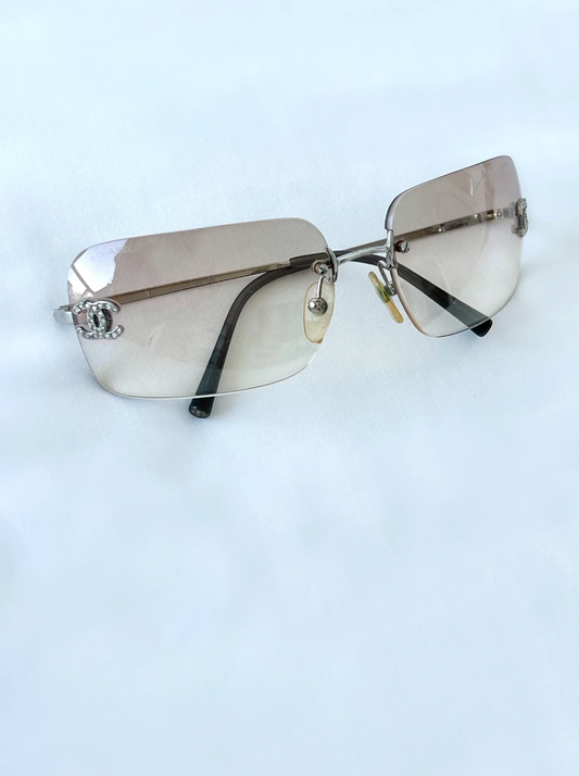 Vintage Gold Chanel Sunglasses (SOLD)