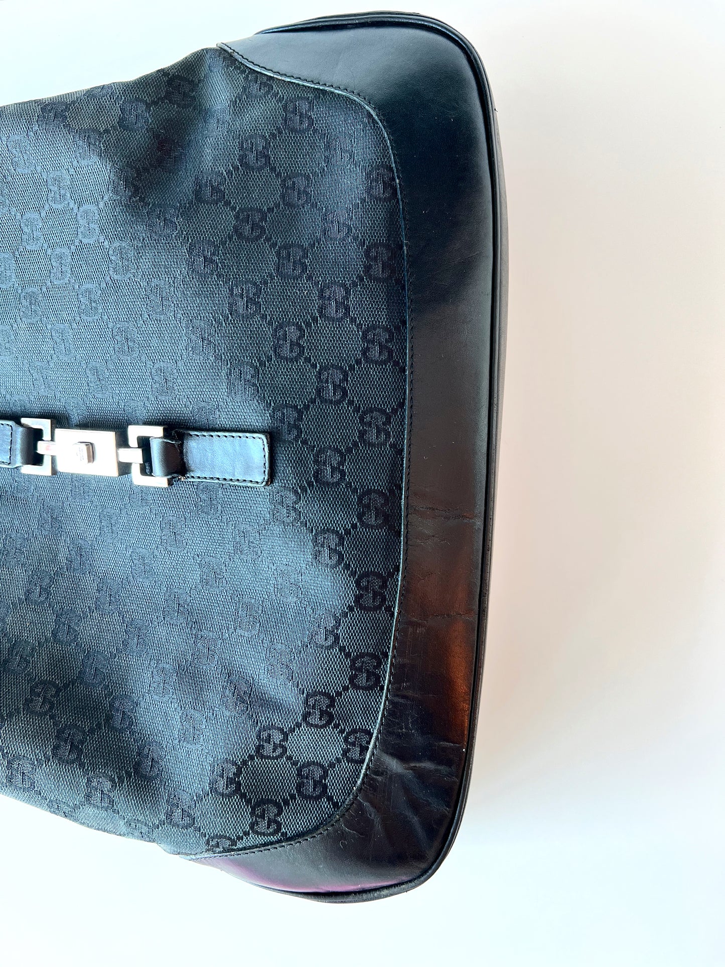 Black Gucci Monogram Jackie (SOLD)