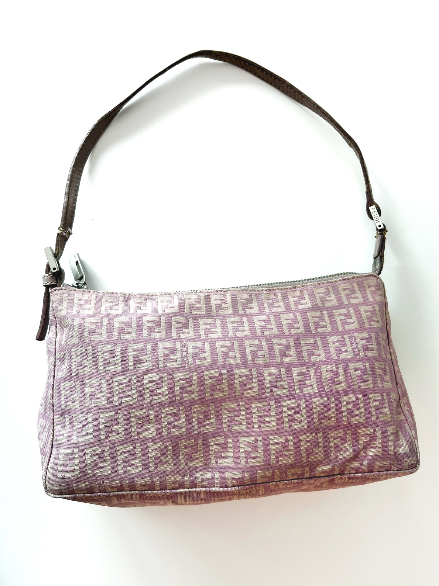 Pink Fendi Shoulder Bag