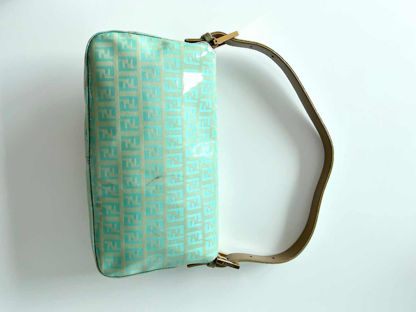 Green and Blue Fendi Baguette (SOLD)