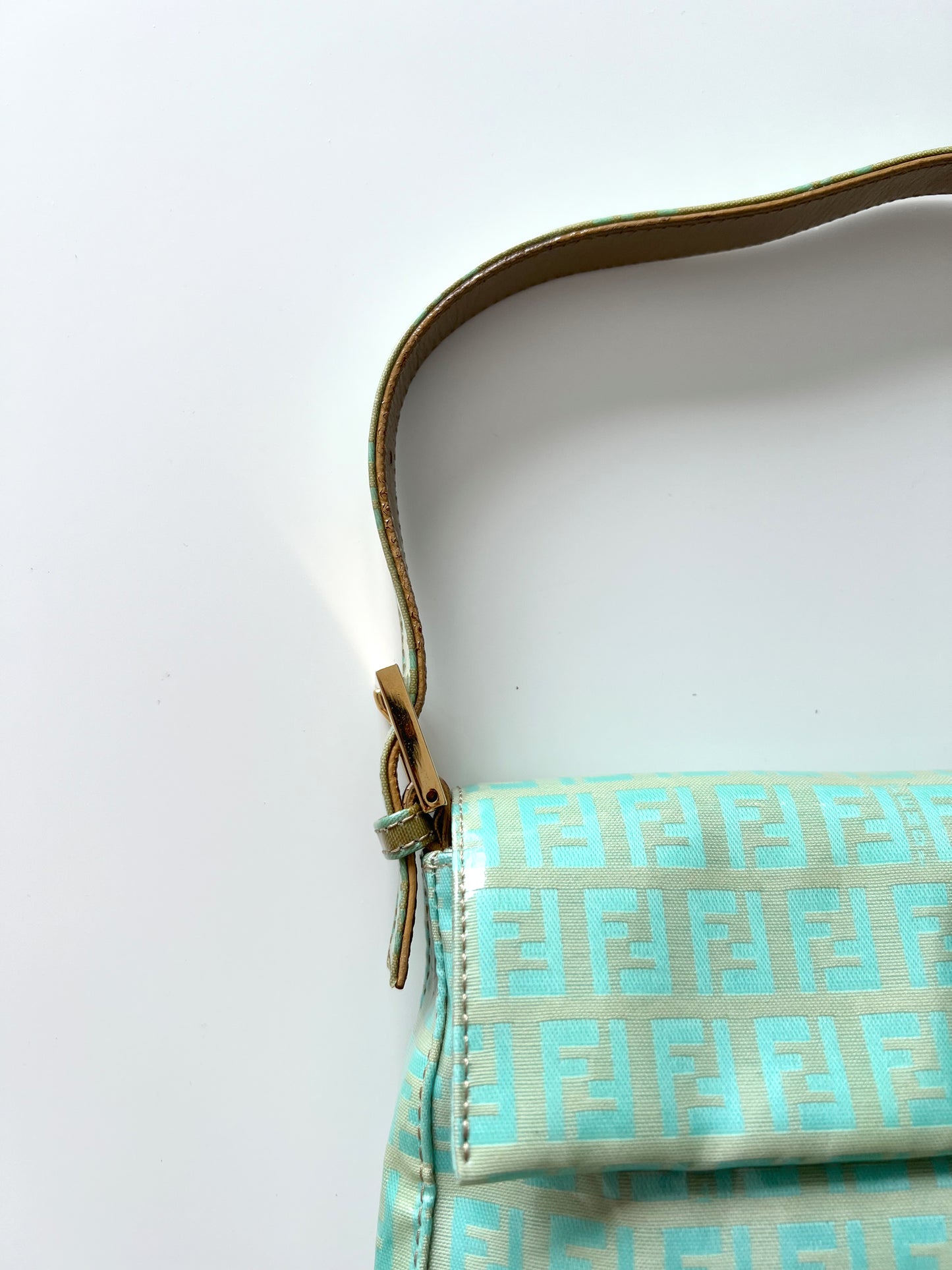 Green and Blue Fendi Baguette (SOLD)