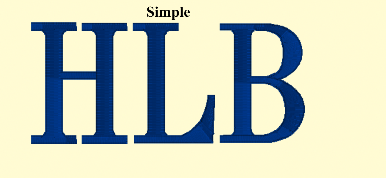 Embroidered Vintage Blue Pin Stripe Button Down